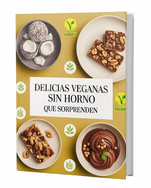 Postres veganos sin horno